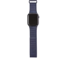 Decoded Traction Leather Apple Watch 49 / 46 / 45 / 44&nbsp; mm bandje blauw