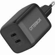 OtterBox 45 watt dubbele USB-C oplader zwart
