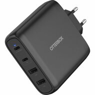 OtterBox 100 watt USB-C en USB-A oplader zwart