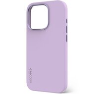 Decoded siliconen MagSafe iPhone 15 Pro Max hoesje paars