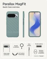 Spigen Parallax Google Pixel 10 / Google Pixel 10 Pro hoesje groen