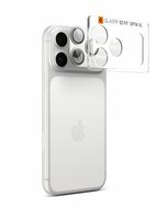 Spigen Optik Pro XL EZ Fit iPhone 17 Pro Max camera protector zilver