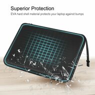 TechProtection Sport MacBook 15 / 16 inch sleeve zwart