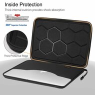 TechProtection Sport MacBook 15 / 16 inch sleeve zwart