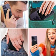 TechProtection MagSafe wallet portemonnee hoesje oranje