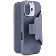 Decoded Textured Silicone 2 in 1 Wallet iPhone 17 hoesje blauw