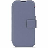 Decoded Textured Silicone 2 in 1 Wallet iPhone 17 Pro hoesje blauw