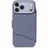 Decoded Textured Silicone 2 in 1 Wallet iPhone 17 Pro hoesje blauw