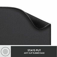 TechProtection universele muismat 35 x 25 cm zwart