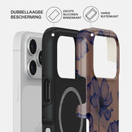 Burga Tough MagSafe iPhone 17 Pro hoesje velvet night