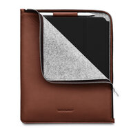 Woolnut Leather Folio iPad Pro 12,9 inch&nbsp;hoesje Cognac