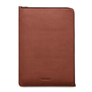 Woolnut Leather Folio MacBook Pro 16 inch hoesje Cognac