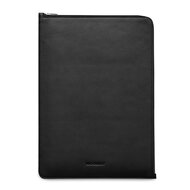 Woolnut Leather Folio MacBook Pro 16 inch hoesje Zwart