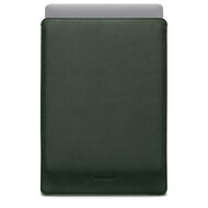 Woolnut Leather sleeve MacBook 13 inch hoesje Groen