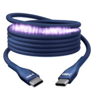 Statik MagStack Pro USB-C naar USB-C kabel 100 cm blauw