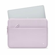 TechProtection Zipper MacBook 13 / 14 sleeve paars