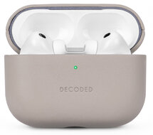 Decoded leren AirPods Pro 3 hoesje clay