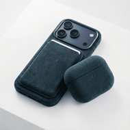 Alcanside Alcantara&nbsp;AirPods Pro 3 hoesje navy