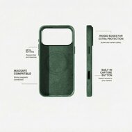 Alcanside Alcantara iPhone 17 Pro hoesje groen