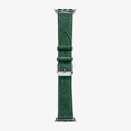 Alcanside Alcantara Buckle Apple Watch 49 / 46 / 45 mm bandje groen
