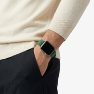 Alcanside Alcantara Buckle Apple Watch 49 / 46 / 45 mm bandje groen