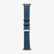 Alcanside Alcantara Buckle Apple Watch 49 / 46 / 45 mm bandje ocean blauw