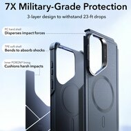 ESR Cyber Though Kickstand MagSafe Galaxy S26 Ultra hoesje zwart