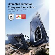 ESR Cyber Though Kickstand MagSafe Galaxy S26 Ultra hoesje blauw