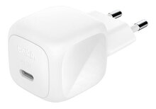 Belkin BoostCharge USB-C 45 watt GaN oplader wit