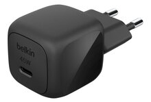 Belkin BoostCharge USB-C 45 watt GaN oplader zwart