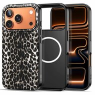 TechProtection MagSafe iPhone 17 Pro hoesje leopard