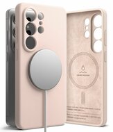 Ringke MagSafe Silicone Galaxy S26 Ultra hoesje roze