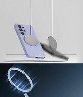 Ringke MagSafe Silicone Galaxy S26 Ultra hoesje lavender