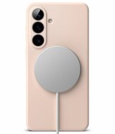 Ringke MagSafe Silicone Galaxy S26 hoesje roze