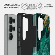 Burga Tough MagSafe Galaxy S26 Ultra hoesje emerald pool