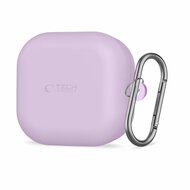 TechProtection Silicone Galaxy Buds 4 / Galaxy Buds 4 Pro hoesje lavender
