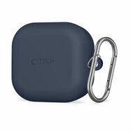 TechProtection Silicone Galaxy Buds 4 / Galaxy Buds 4 Pro hoesje navy