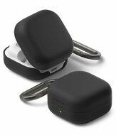 Ringke Silicone Galaxy Buds 4 / Galaxy Buds 4 Pro hoesje zwart