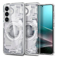 Spigen Ultra Hybrid MagSafe Galaxy S26 hoesje zero one wit
