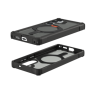 UAG Plasma XTE MagSafe Galaxy S26 hoesje zwart oranje