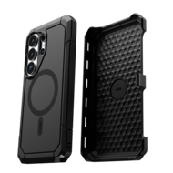 UAG Trooper MagSafe Galaxy S26 Ultra hoesje zwart bundel met houder