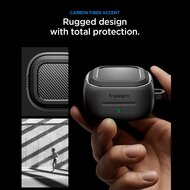 Spigen Rugged Armor Galaxy Buds 4 Pro / Galaxy Buds 4 hoesje zwart
