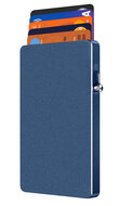 Musthavz MagSlider MagSafe Aluminum wallet blauw