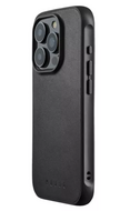 Mujjo leren Shield iPhone 15 Pro Max hoesje zwart
