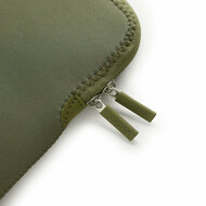 TRUNK Neoprene MacBook 13 inch sleeve groen