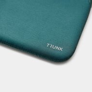 TRUNK Neoprene MacBook 13 inch sleeve donkergroen