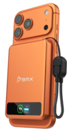 BMX SolidSafe 5 K MagSafe solid-state powerbank 5000 mAh oranje