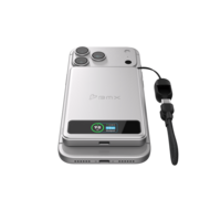 BMX SolidSafe 5 K MagSafe solid-state powerbank 5000 mAh zilver