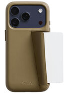 Bellroy Card iPhone 17 Pro wallet hoesje khaki