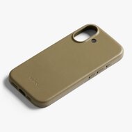 Bellroy leather iPhone 17 hoesje khaki